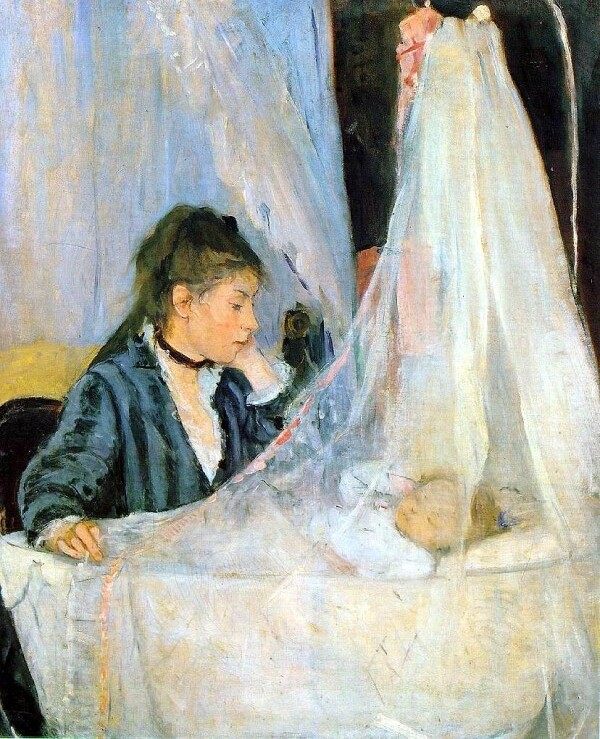 The Thicket by Berthe Morisot